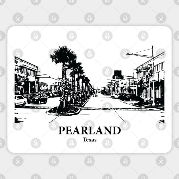 Pearland - Texas Magnet by Lakeric